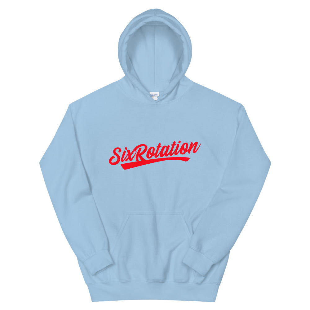 Six Rotation Script Unisex Hoodie