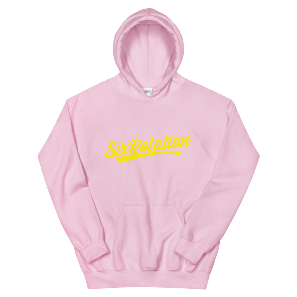 Six Rotation Script Unisex Hoodie