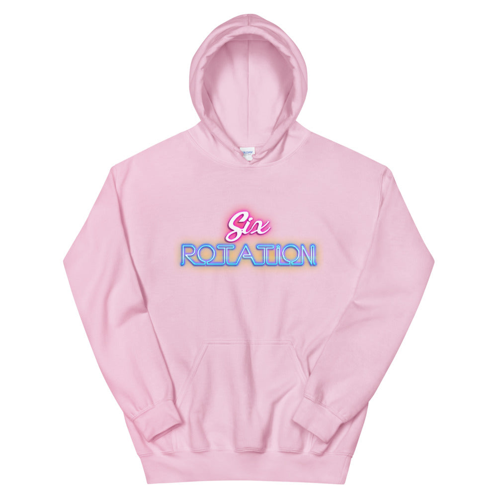 Six Rotation Neon Unisex Hoodie