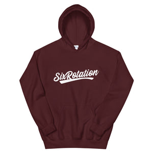 Six Rotation Script Unisex Hoodie