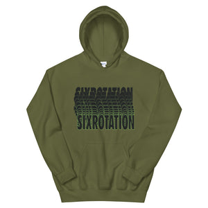 Six Rotation Fly Unisex Hoodie