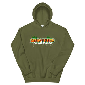 Six Rotation Spill Unisex Hoodie