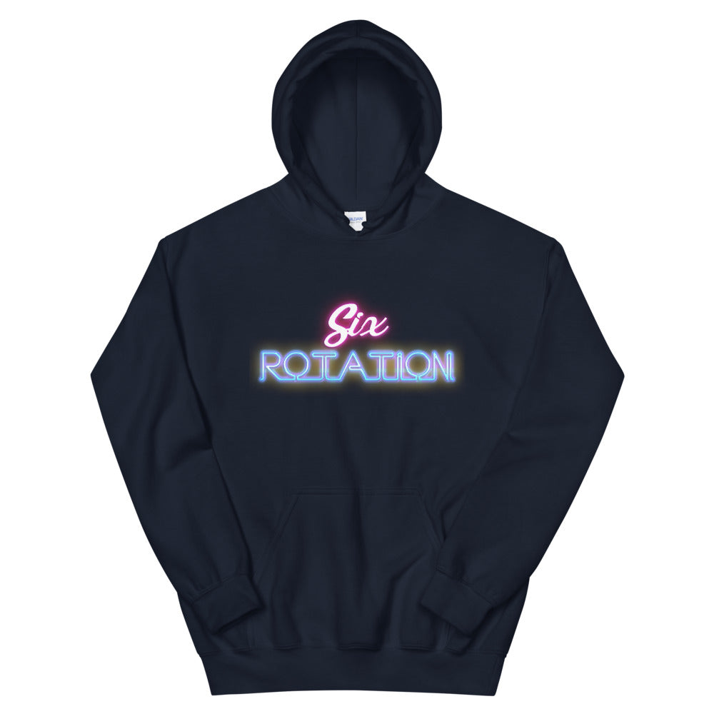 Six Rotation Neon Unisex Hoodie