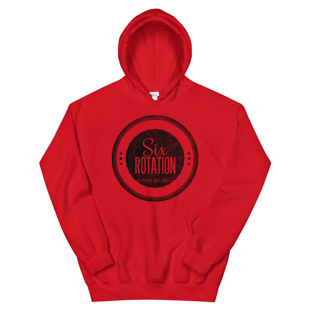 Six Rotation Stamp Unisex Hoodie