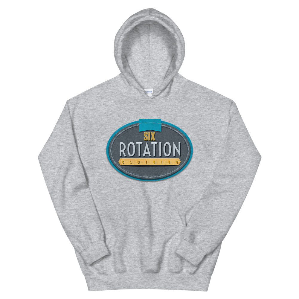 Six Rotation Badge Unisex Hoodie