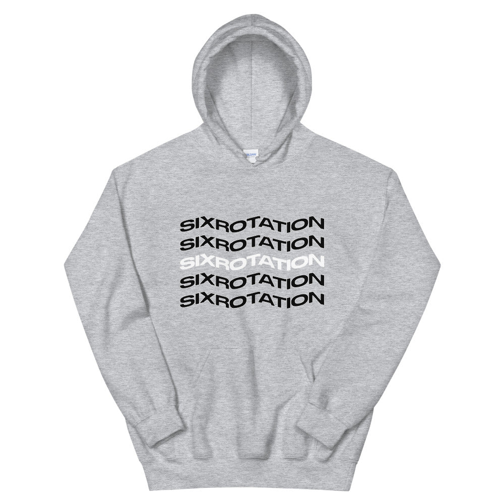 Six Rotation Fold Unisex Hoodie