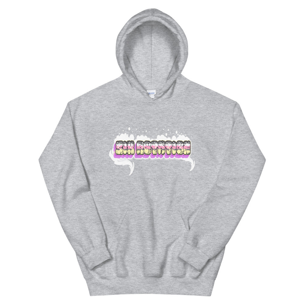 Six Rotation Fluffy Unisex Hoodie