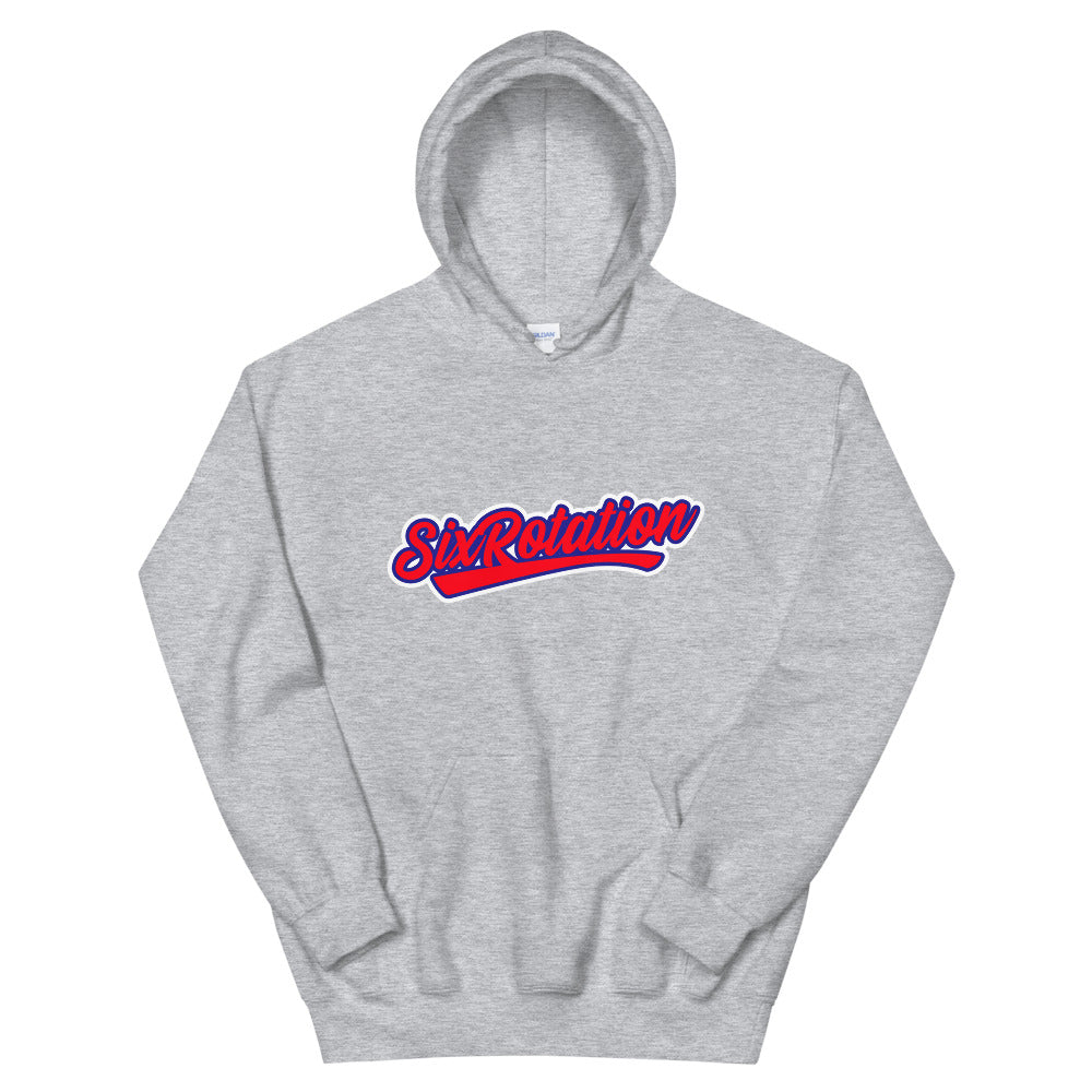 Six Rotation Script Unisex Hoodie