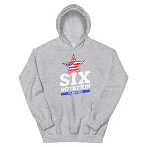 Six Rotation Star Unisex Hoodie