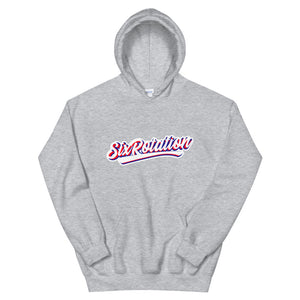 Six Rotation Script Unisex Hoodie