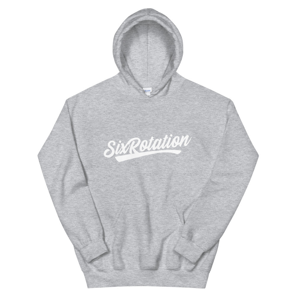 Six Rotation Script Unisex Hoodie