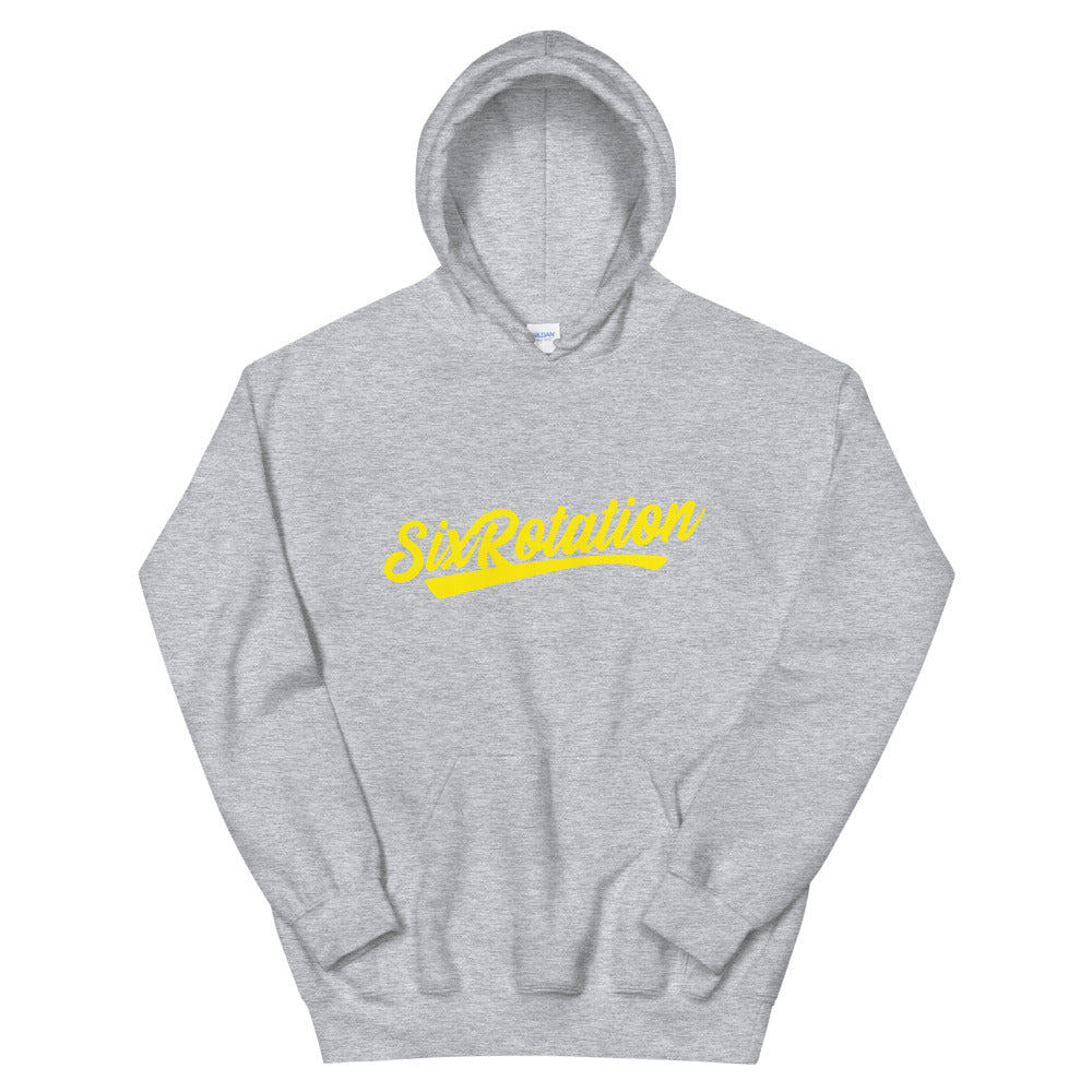 Six Rotation Script Unisex Hoodie