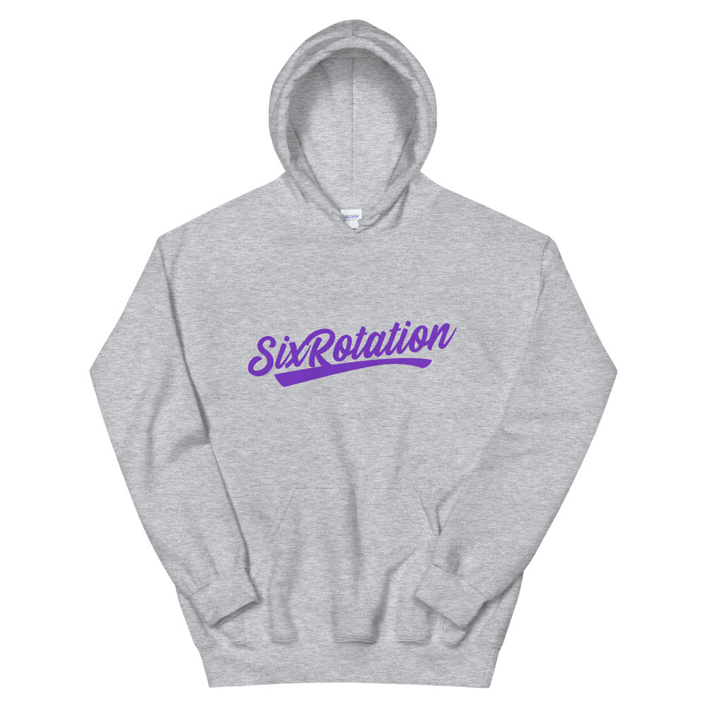 Six Rotation Script Unisex Hoodie