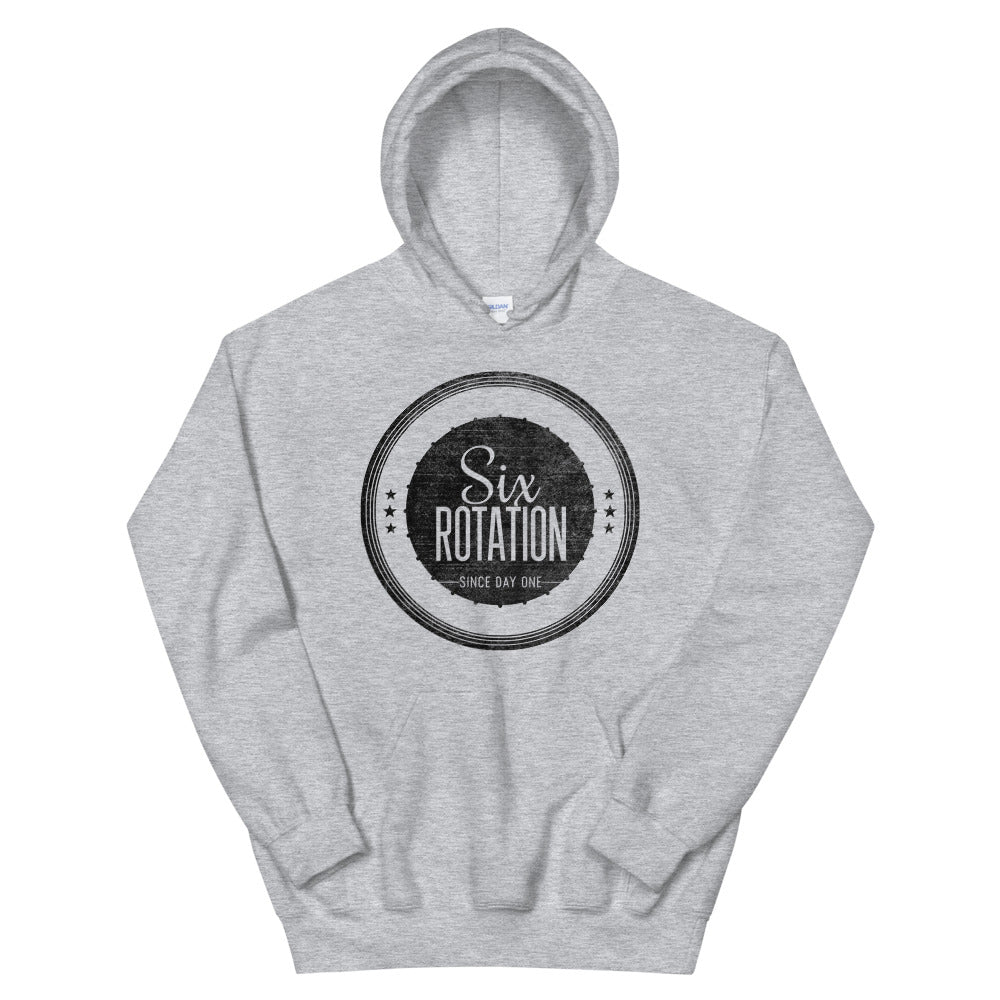 Six Rotation Stamp Unisex Hoodie