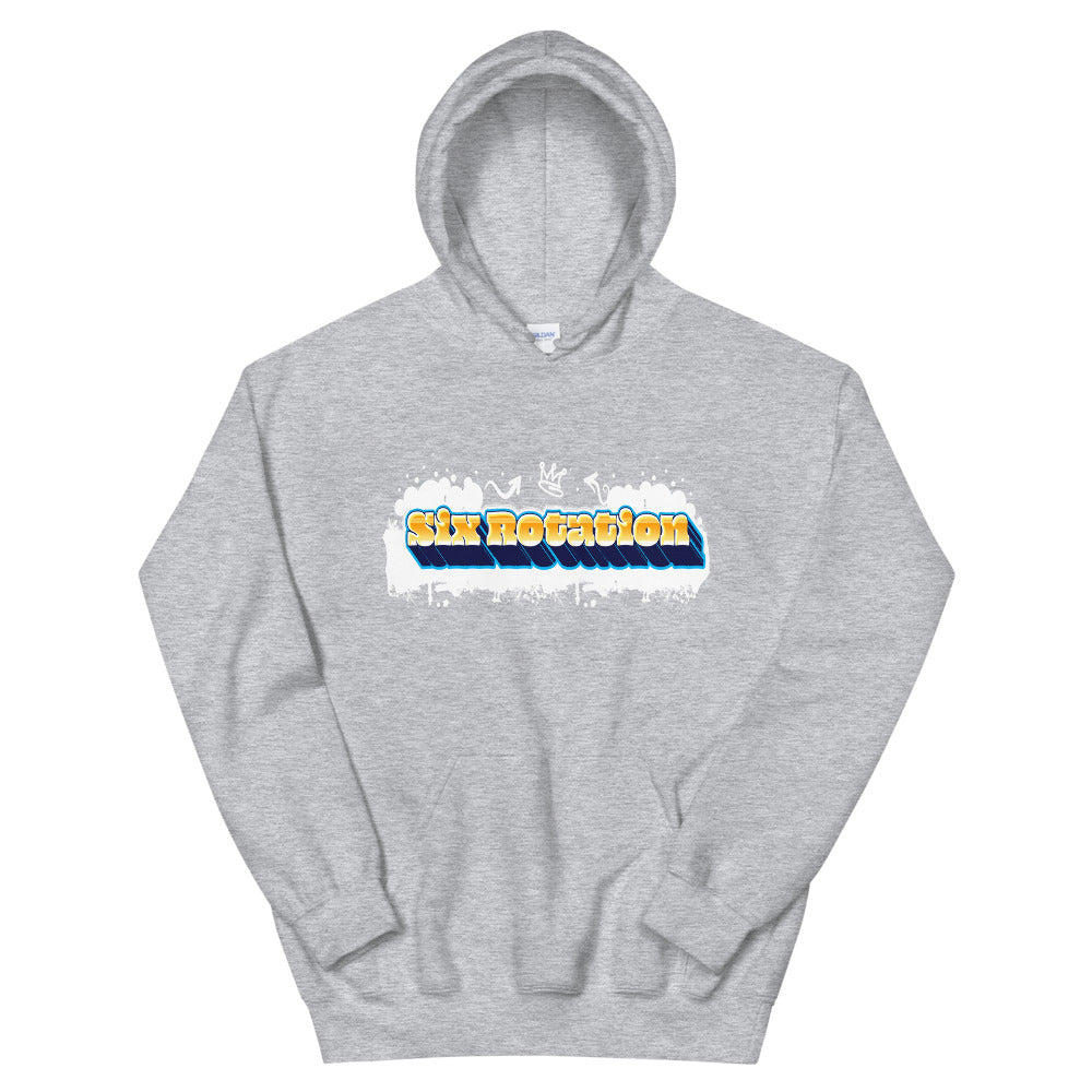 Six Rotation Cloud Unisex Hoodie