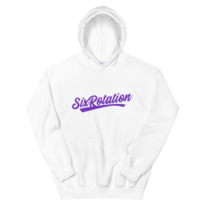 Six Rotation Script Unisex Hoodie