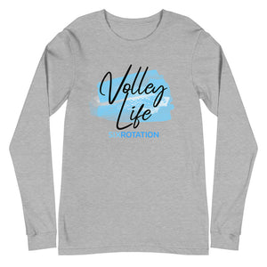 Six Rotation Volley Life Unisex Long Sleeve Tee