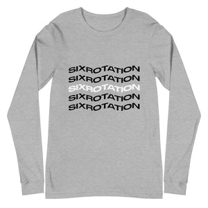 Six Rotation Fold Unisex Long Sleeve Tee