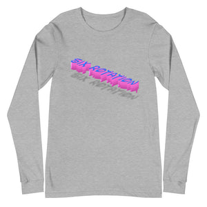 Six Rotation Happy Unisex Long Sleeve Tee