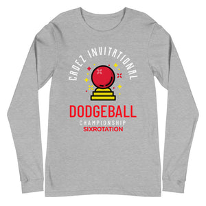 Six Rotation Dodgeball Unisex Long Sleeve Tee