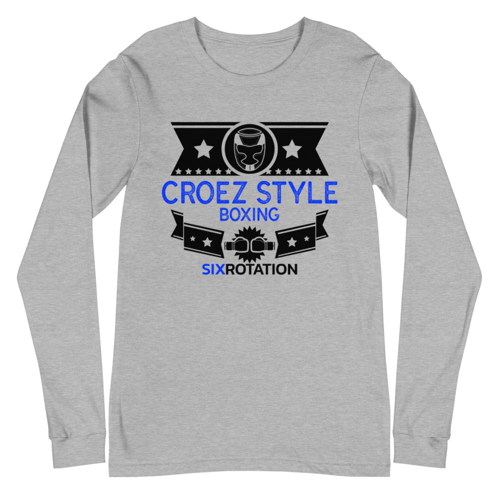 Six Rotation Croez Boxing Unisex Long Sleeve Tee