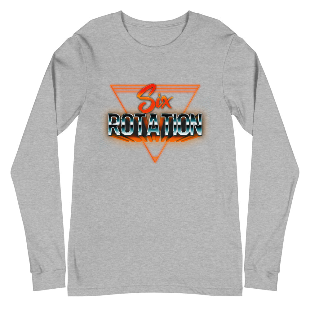 Six Rotation Mandarin Unisex Long Sleeve Tee