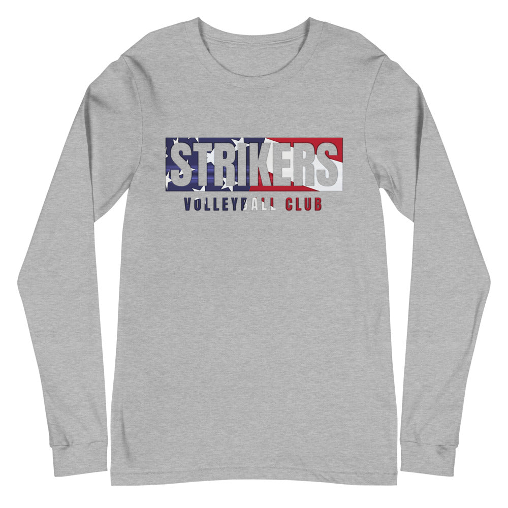 Strikers USA Block Unisex Long Sleeve Tee