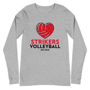 Strikers Volleyheart Unisex Long Sleeve Tee