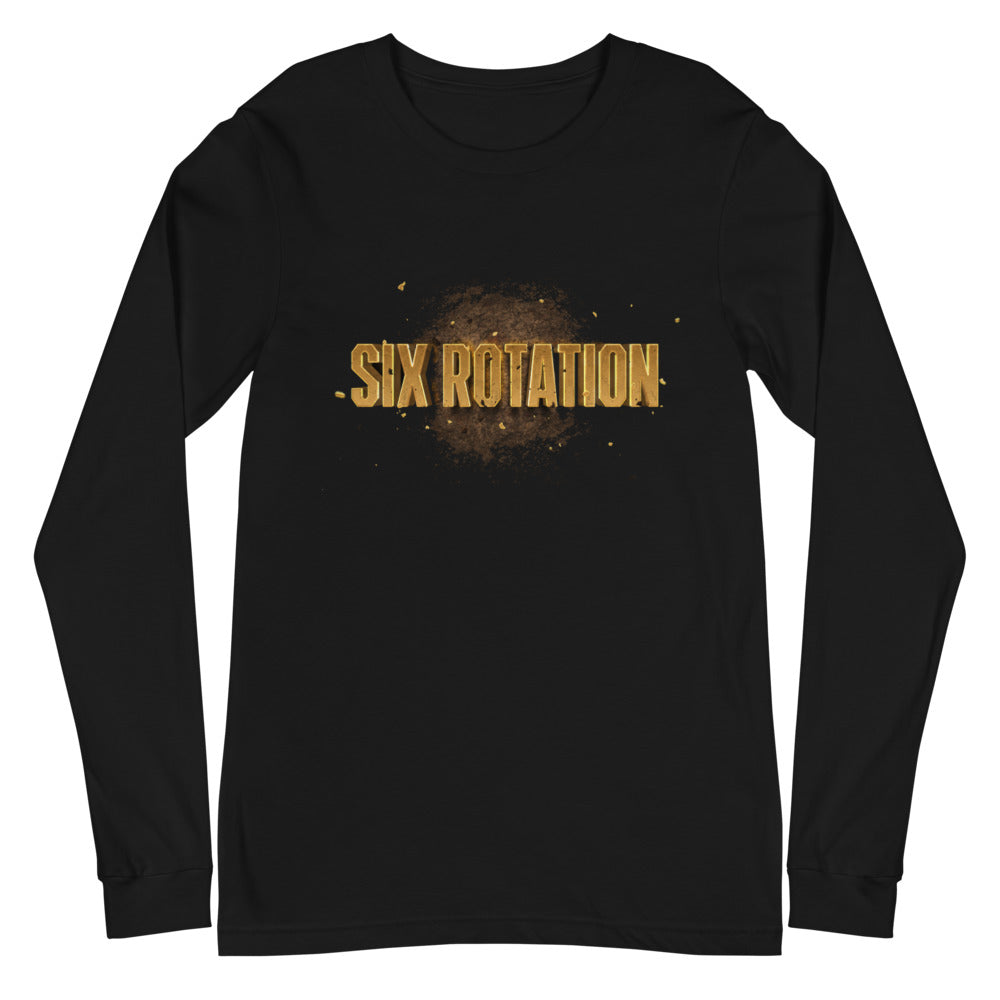 Six Rotation Impact Unisex Long Sleeve Tee