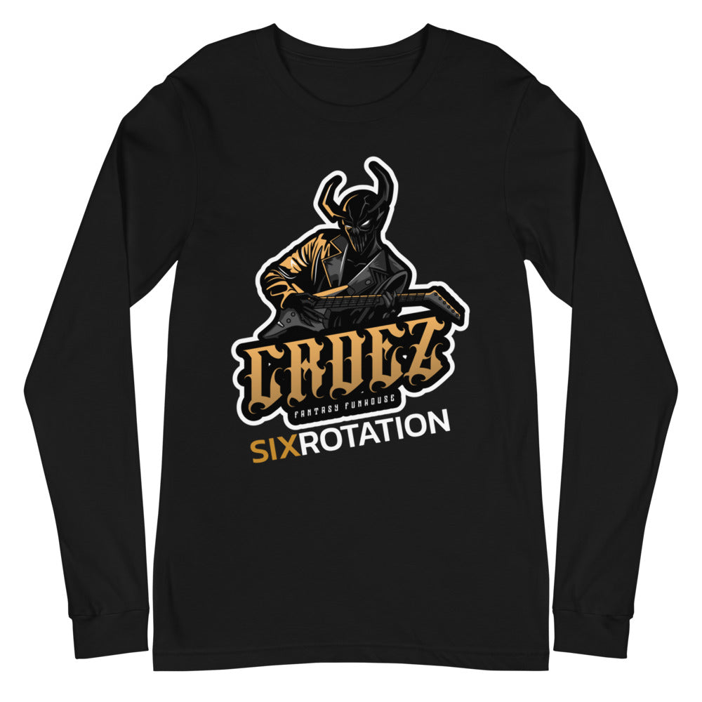 Six Rotation Croez Funhouse Unisex Long Sleeve Tee