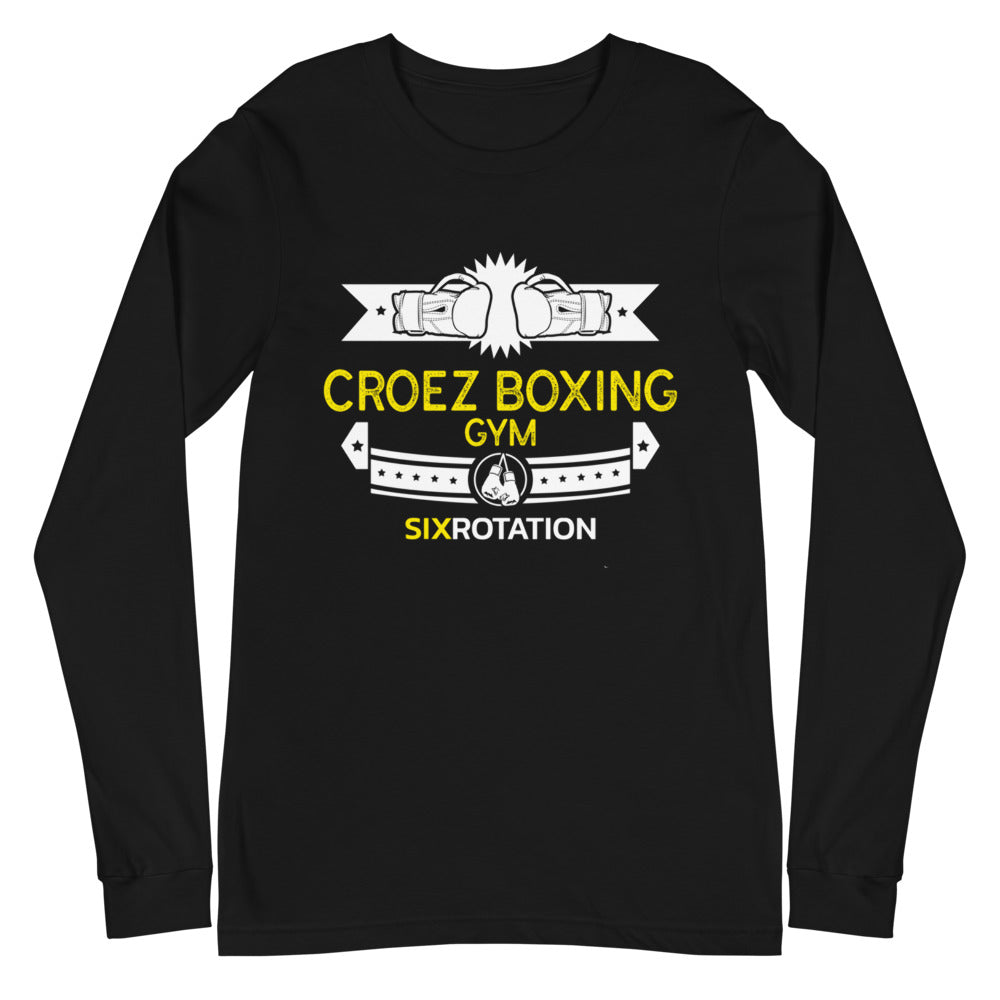 Six Rotation Croez Gym Unisex Long Sleeve Tee