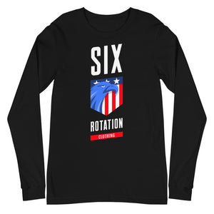 Six Rotation Eagle Unisex Long Sleeve Tee