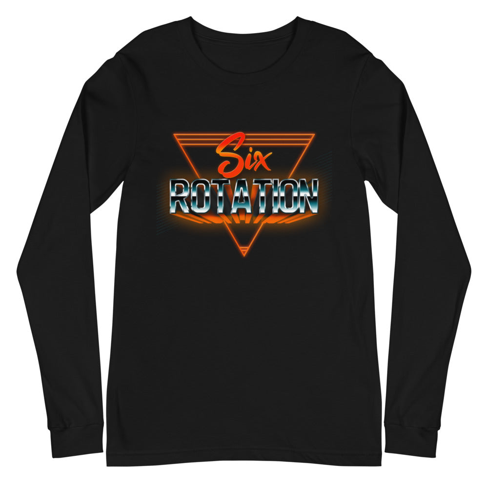 Six Rotation Mandarin Unisex Long Sleeve Tee