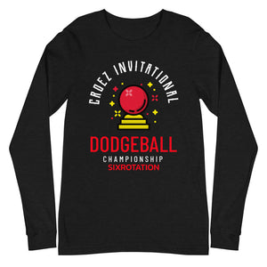 Six Rotation Dodgeball Unisex Long Sleeve Tee