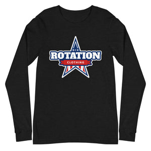 Six Rotation Patriot Unisex Long Sleeve Tee