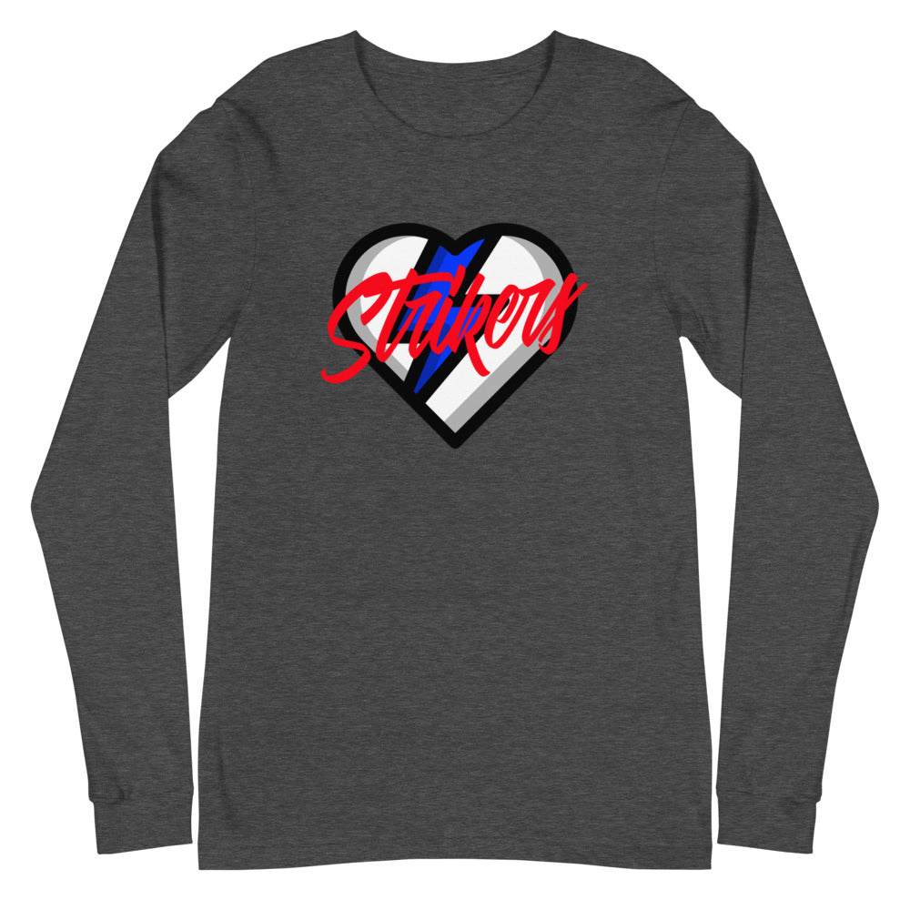 Strikers Heart Unisex Long Sleeve Tee