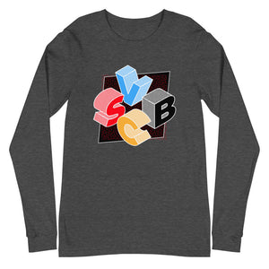 Strikers Blocks Unisex Long Sleeve Tee