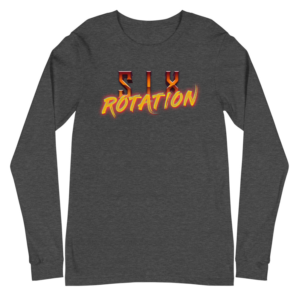 Six Rotation Fire Unisex Long Sleeve Tee