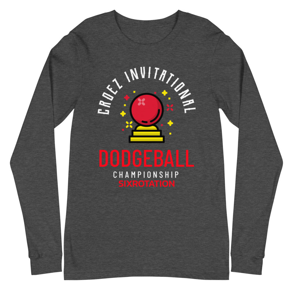 Six Rotation Dodgeball Unisex Long Sleeve Tee