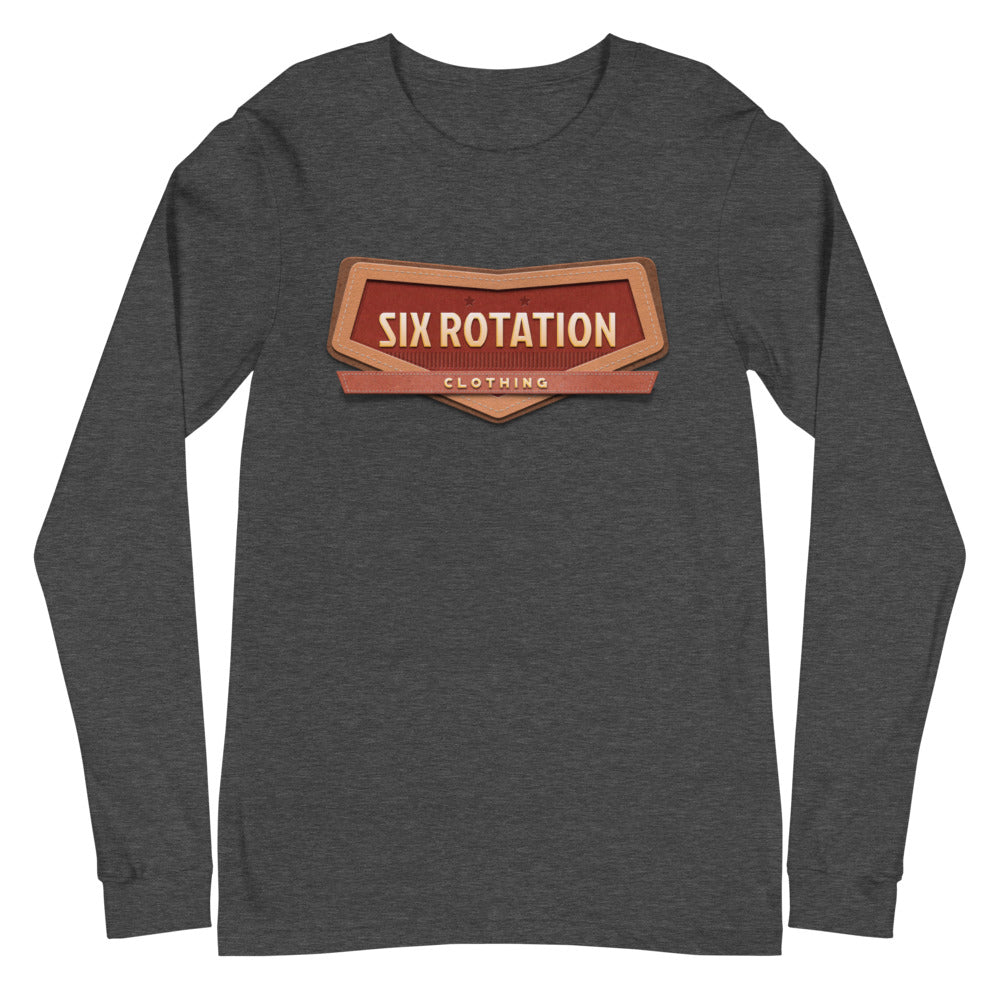 Six Rotation Western Unisex Long Sleeve Tee