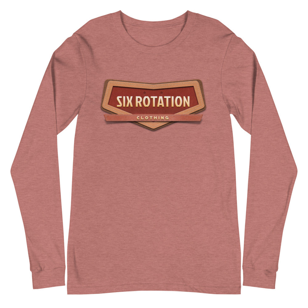 Six Rotation Western Unisex Long Sleeve Tee