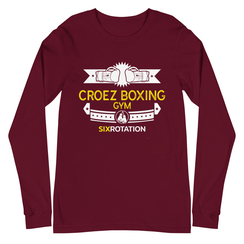 Six Rotation Croez Gym Unisex Long Sleeve Tee