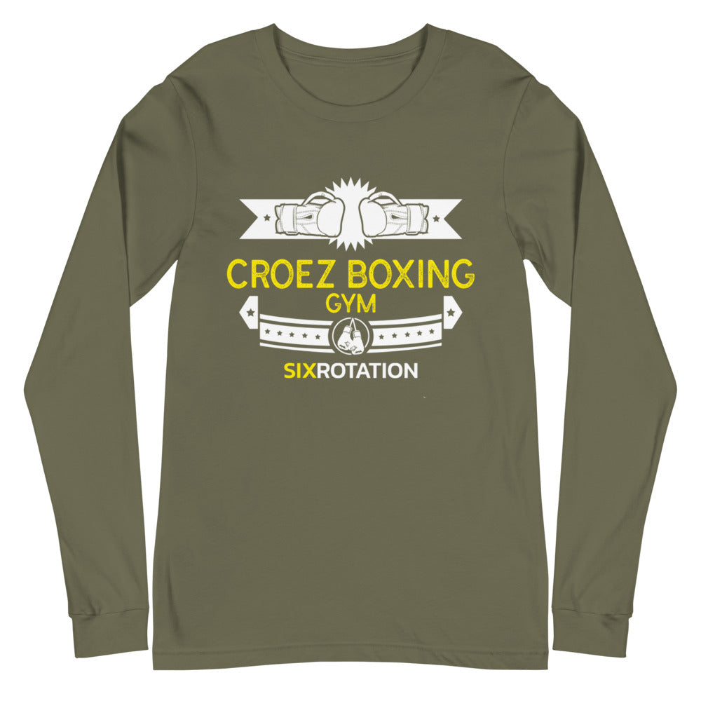 Six Rotation Croez Gym Unisex Long Sleeve Tee