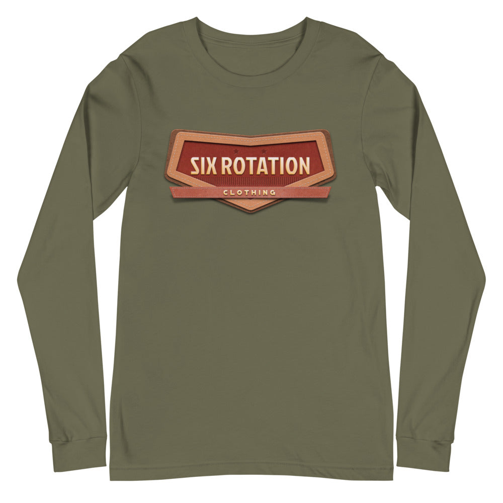 Six Rotation Western Unisex Long Sleeve Tee