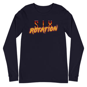 Six Rotation Fire Unisex Long Sleeve Tee