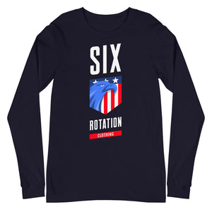 Six Rotation Eagle Unisex Long Sleeve Tee