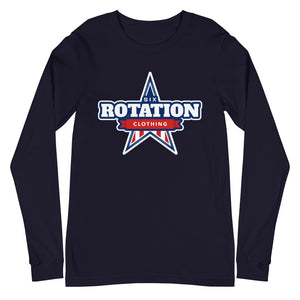 Six Rotation Patriot Unisex Long Sleeve Tee