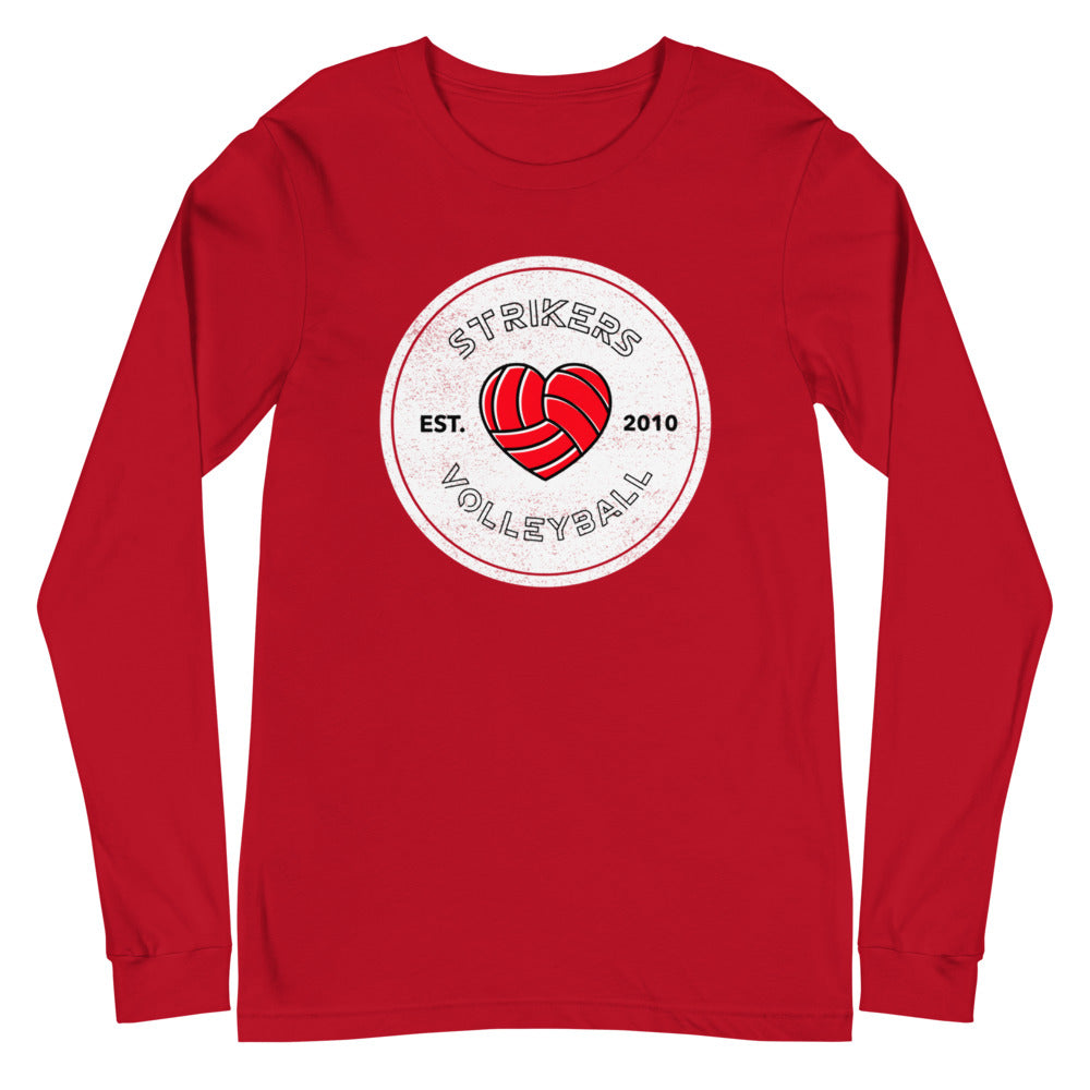 Strikers Heart Unisex Long Sleeve Tee