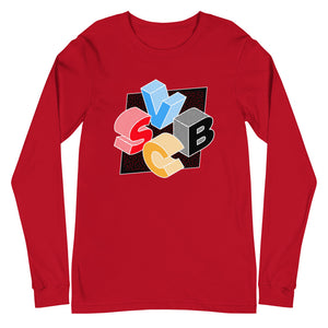 Strikers Blocks Unisex Long Sleeve Tee