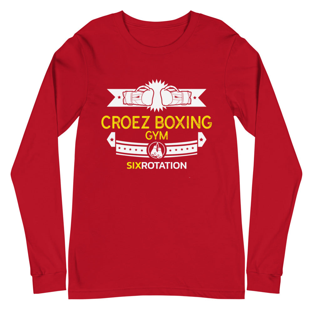 Six Rotation Croez Gym Unisex Long Sleeve Tee